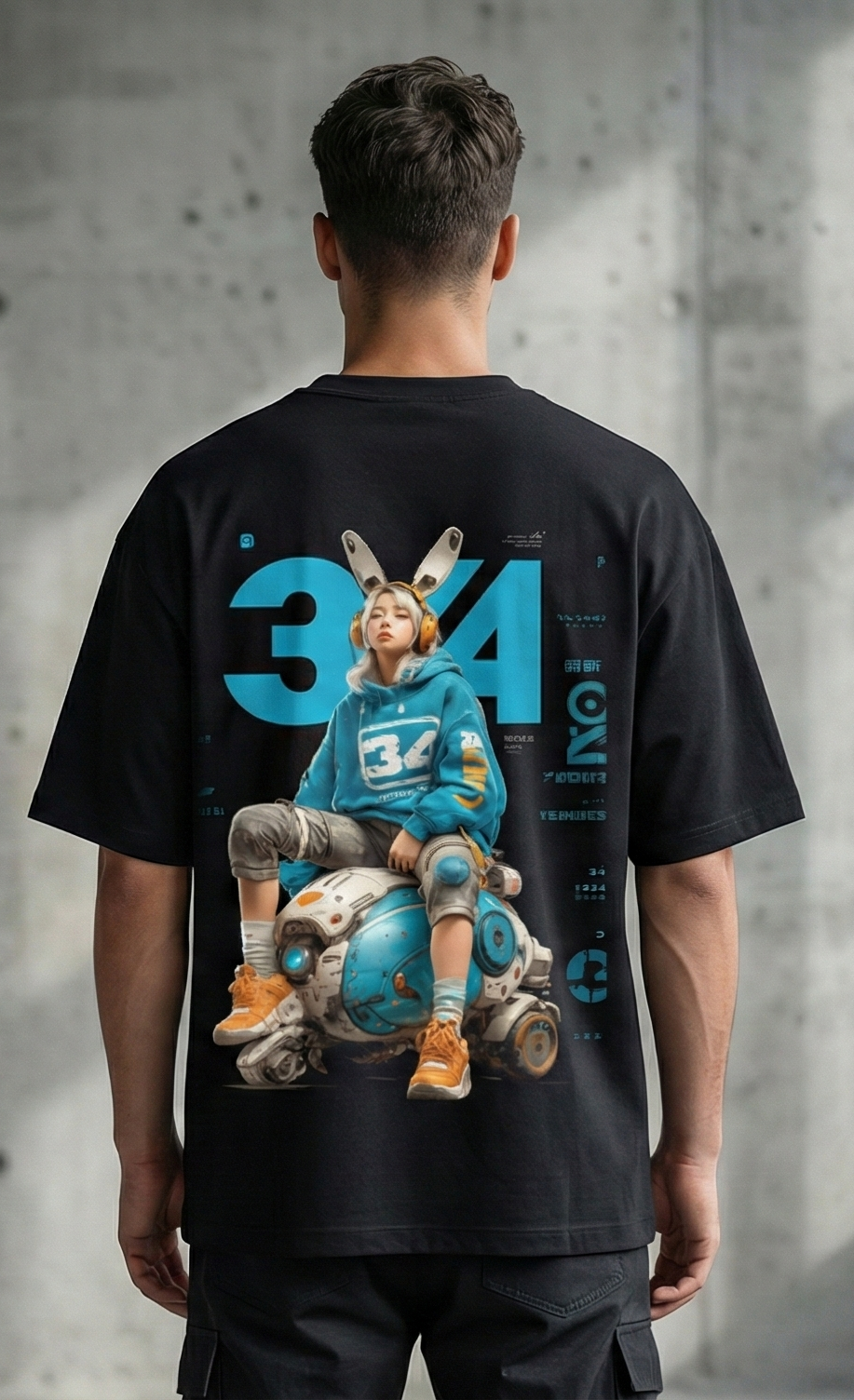 WORRLOX “34” Graphic T-Shirt