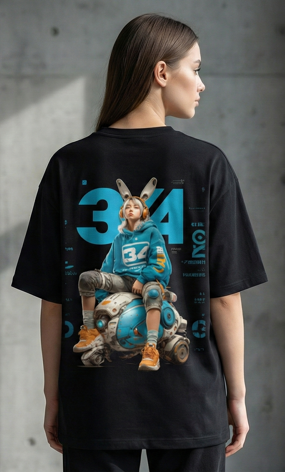 WORRLOX “34” Graphic T-Shirt