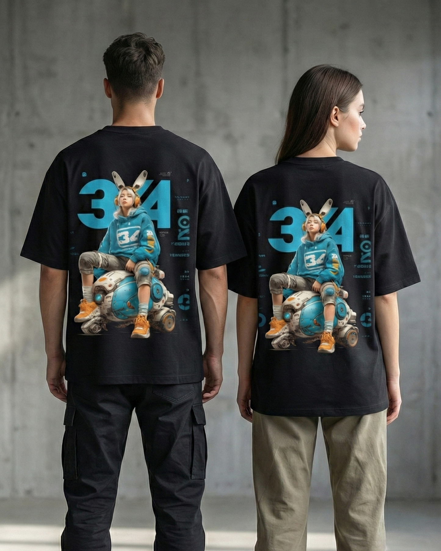 WORRLOX “34” Graphic T-Shirt