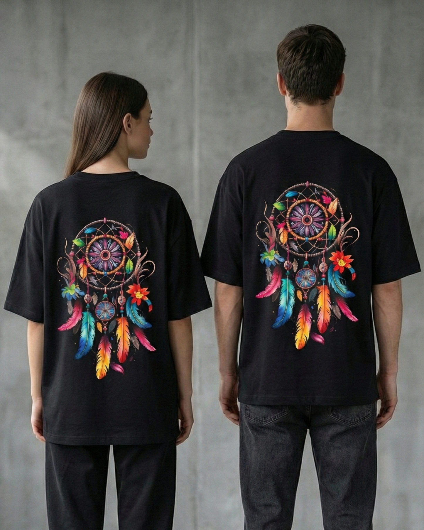 WORRLOX Dreamcatcher Graphic T-Shirt